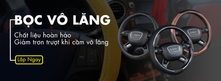Ưu điểm của bọc vô lăng ô tô