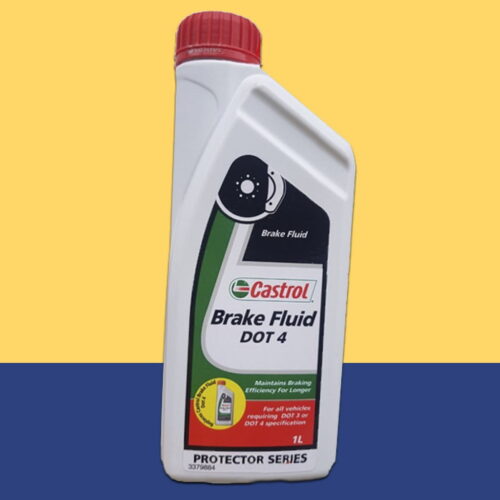Dầu phanh, dầu thắng xe ô tô cao cấp Castrol brake Fluid Dot 4 Lon 1L – DPDOT4