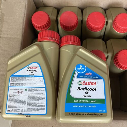 Nước Làm Mát Động Cơ Castrol – Radicool SF Premix – Đỏ 500 ml